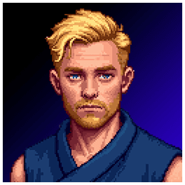 Eugene — party member portrait